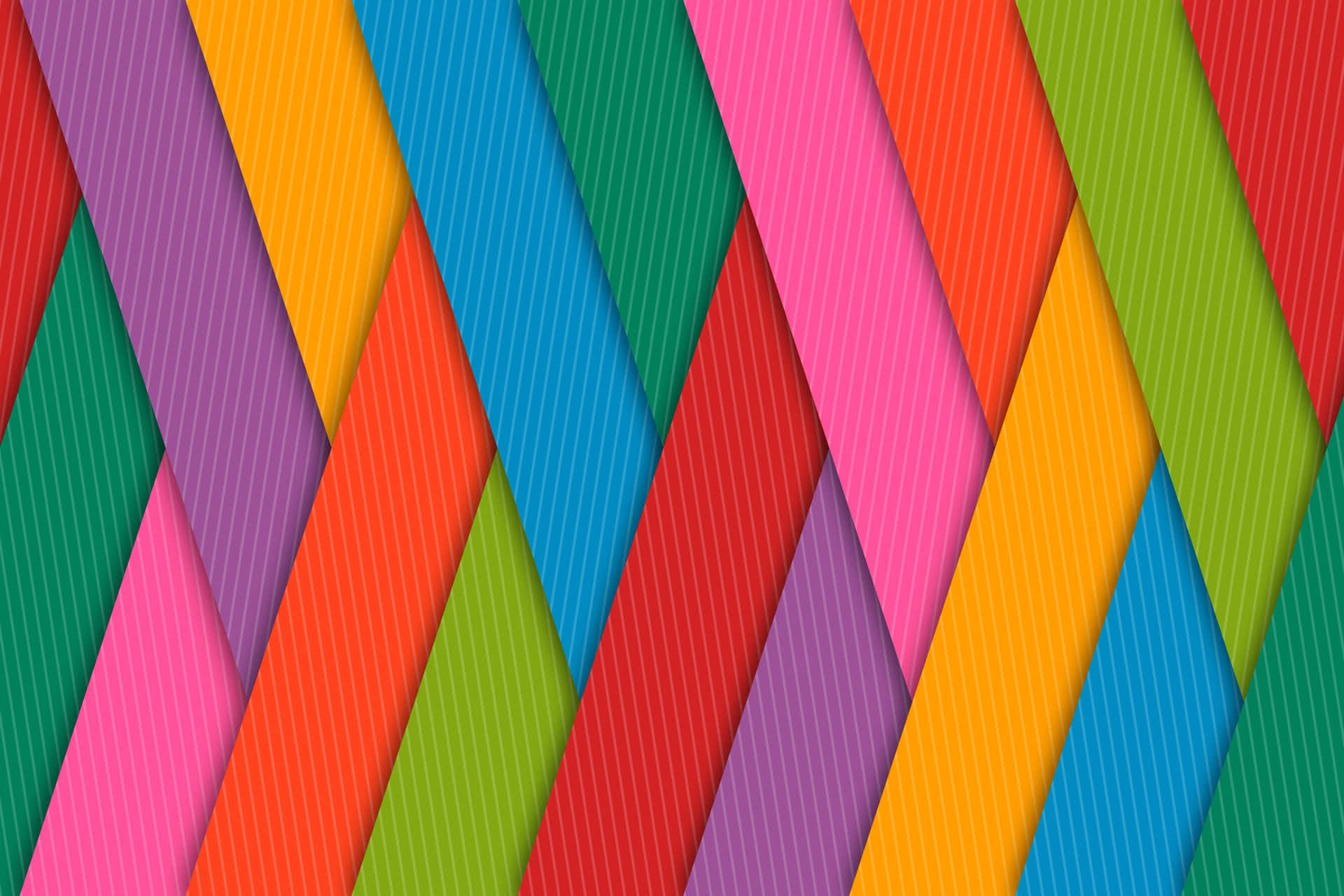 Colorful Paper Background With Stripes Wallpaper