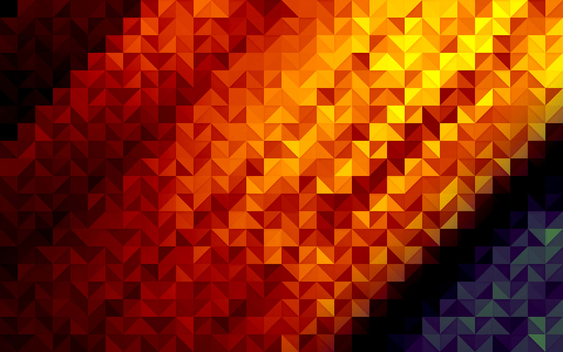 A Colorful Explosion of Pattern Wallpaper