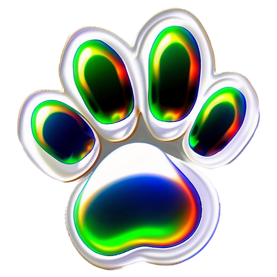 Download Colorful Paw Prints Png 06242024 | Wallpapers.com