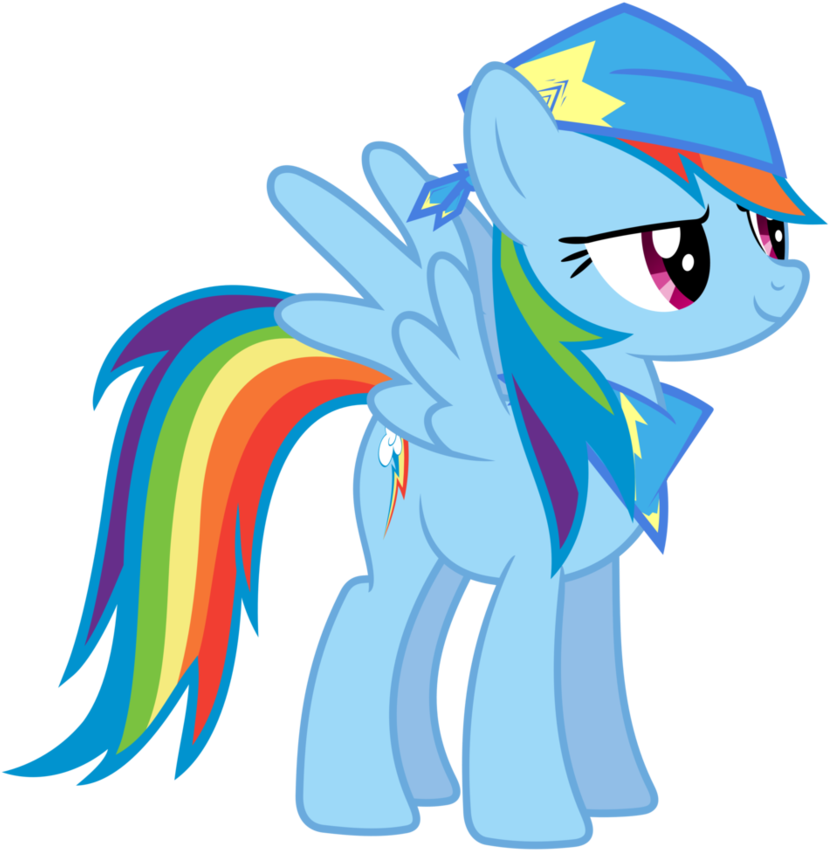 Colorful Pegasus Cartoon Character PNG