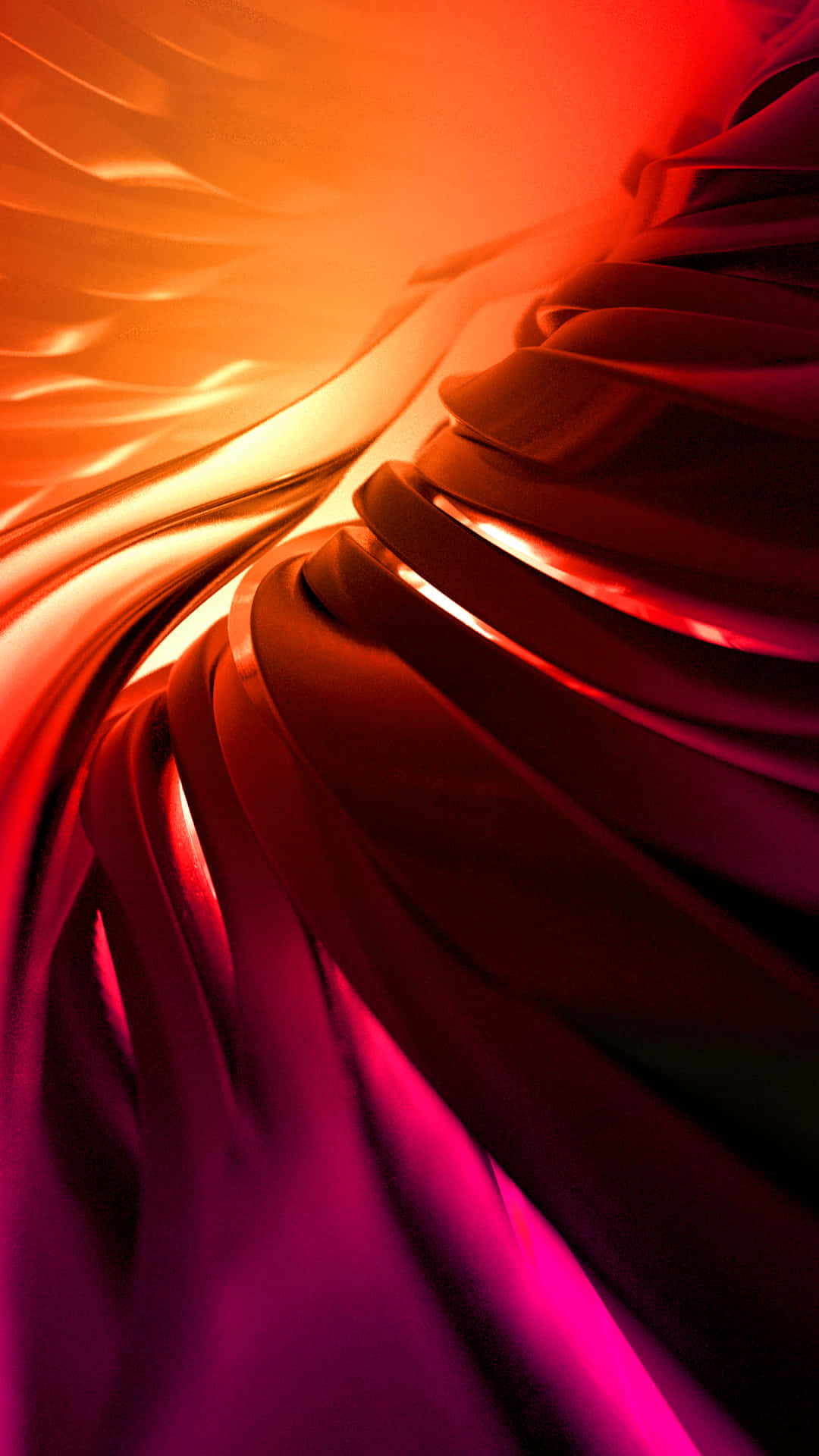 A Red And Orange Abstract Background Wallpaper