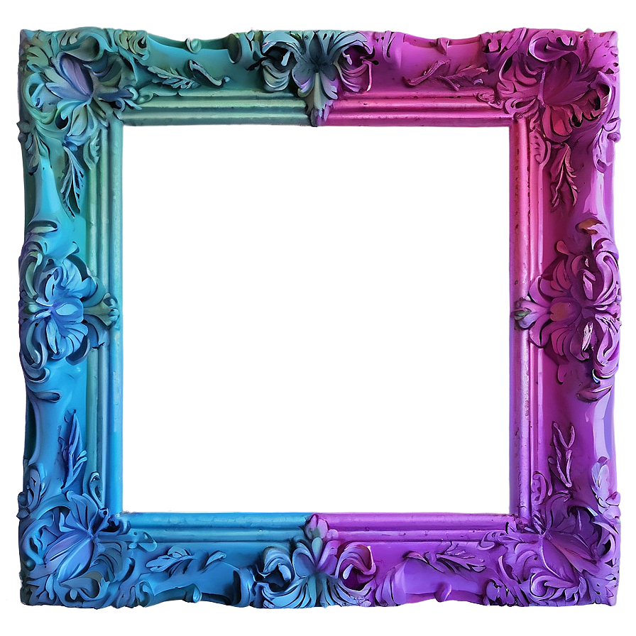 Download Colorful Picture Frame Png 96 | Wallpapers.com