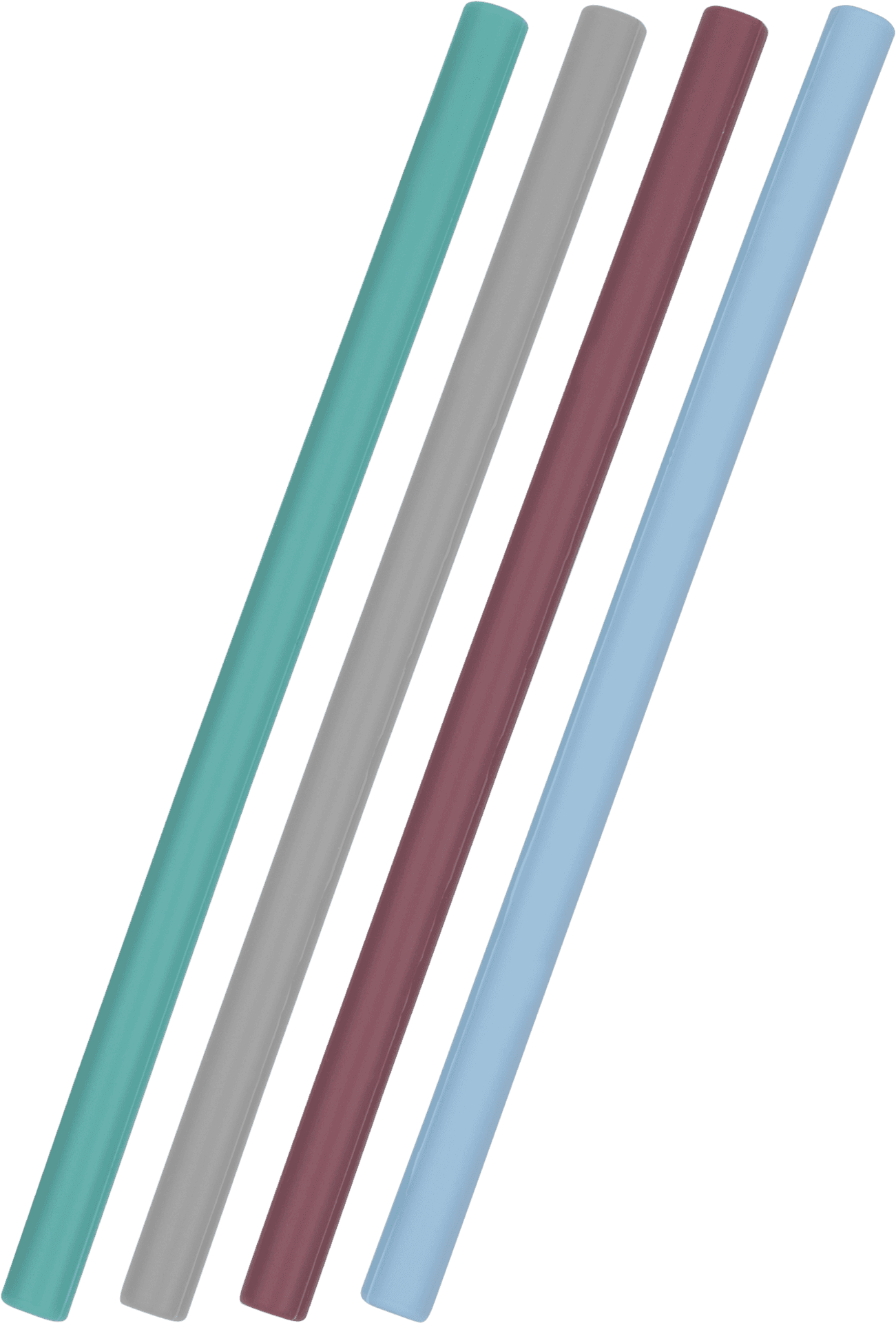 Colorful Plastic Straws PNG