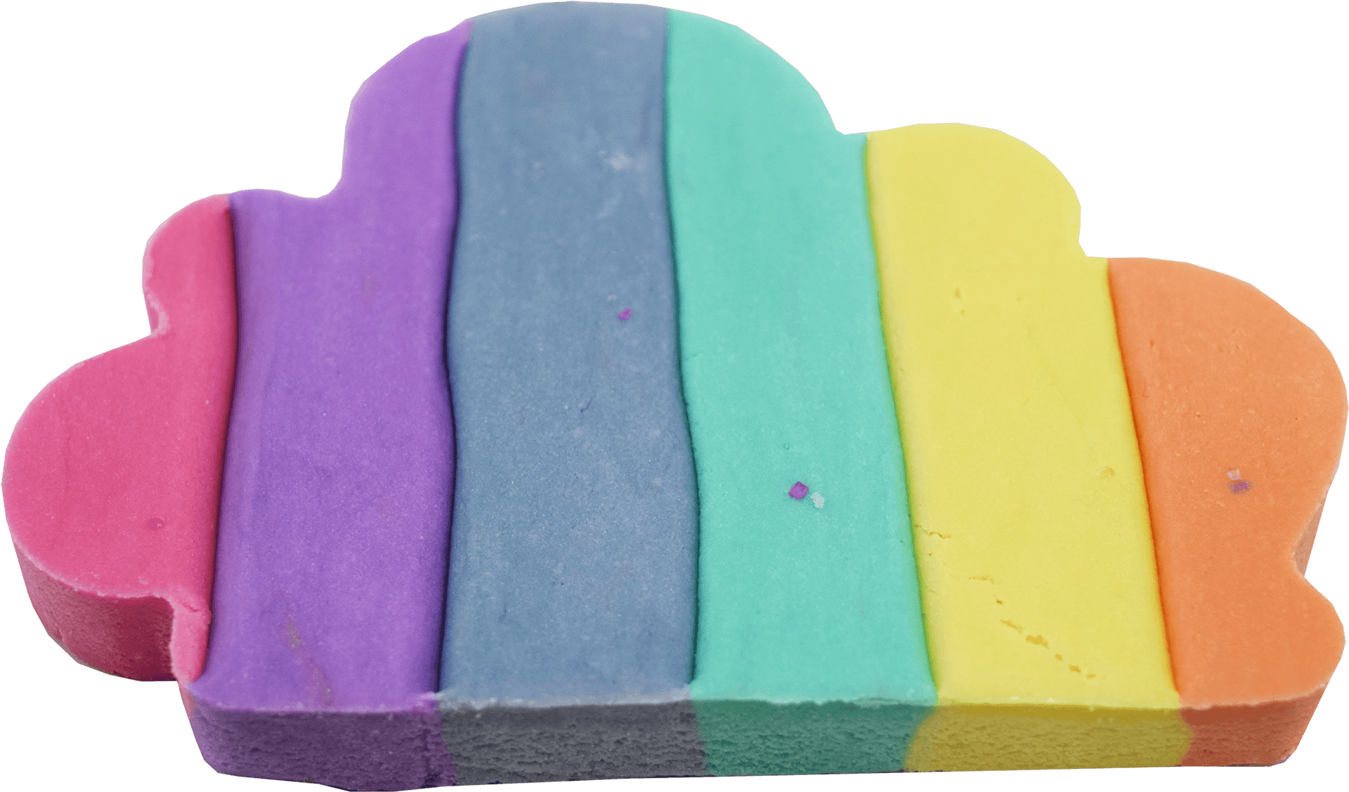 Colorful Play Dough Stack PNG