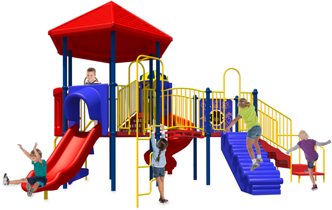 Colorful Playground Activity PNG