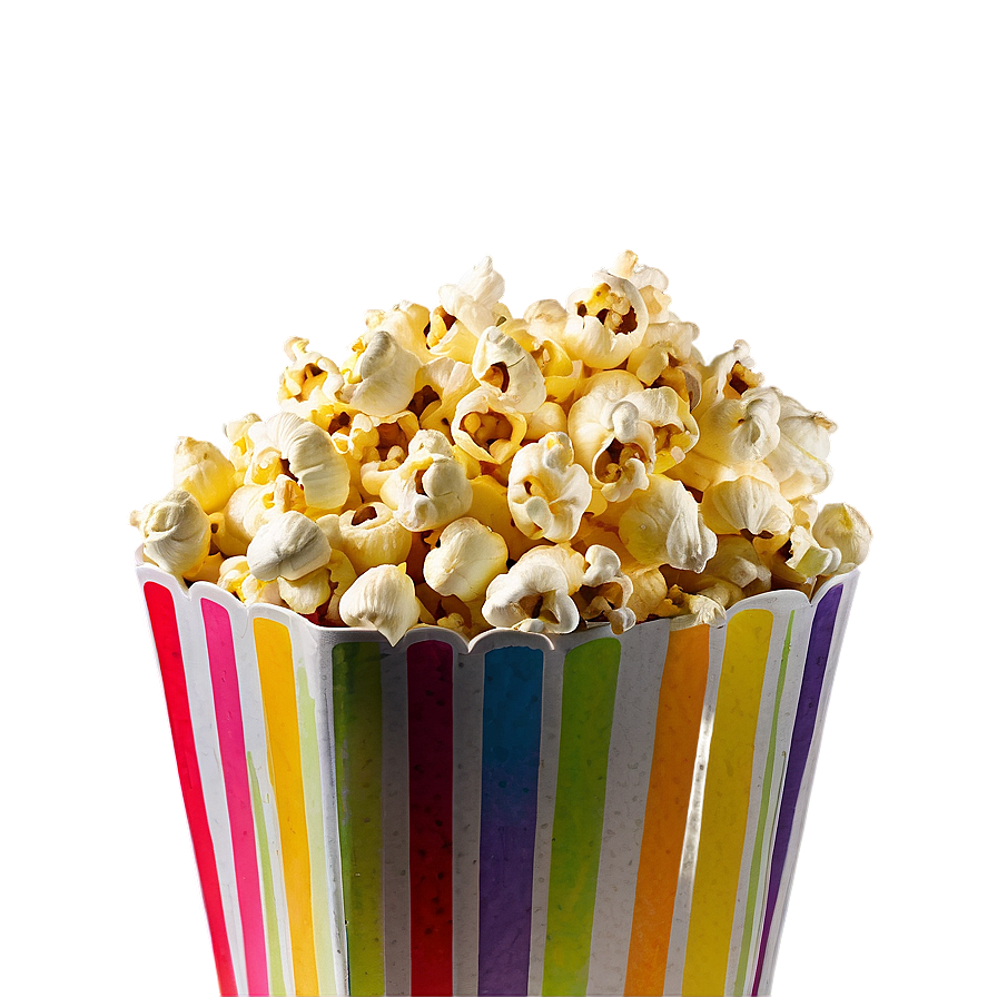 Download Colorful Popcorn Png Snm7 | Wallpapers.com