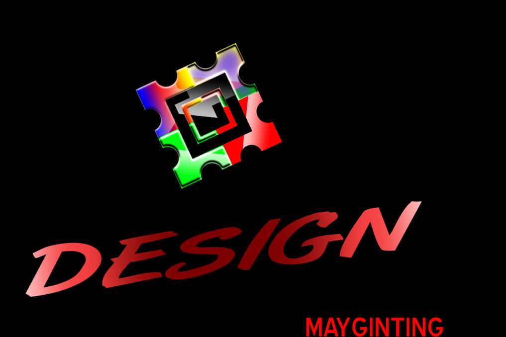 Colorful Puzzle Piece Design Concept PNG