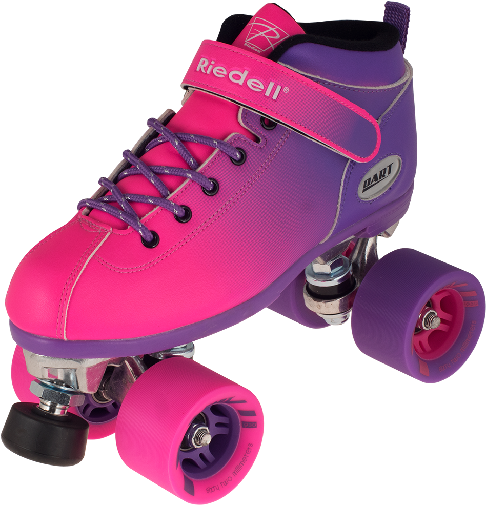 Colorful Quad Roller Skate PNG