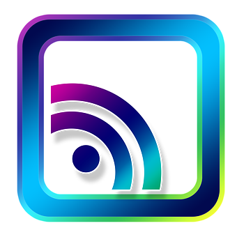 Colorful R S S Feed Icon PNG