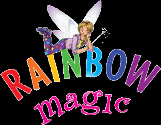 Colorful Rainbow Magic Fairy PNG