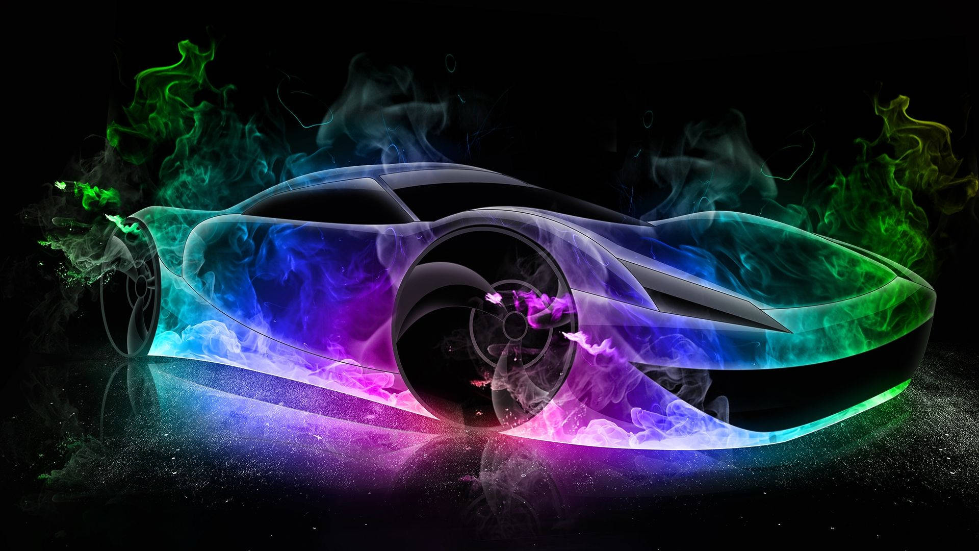 Download Colorful Really Cool Cars Wallpaper 