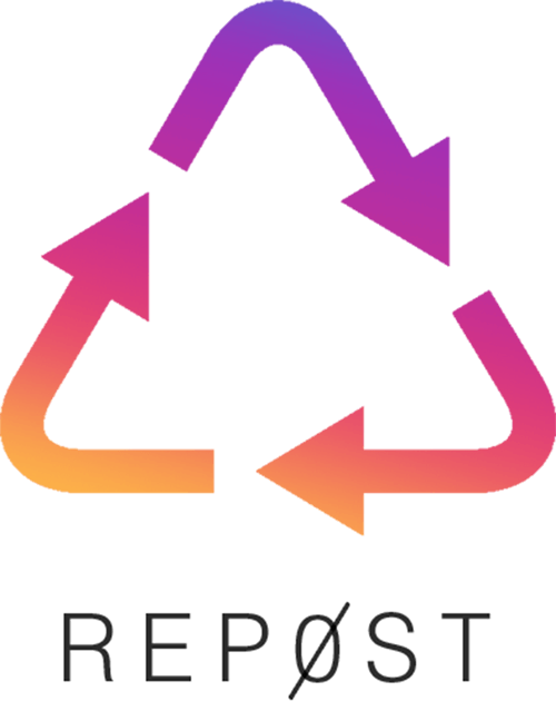 Colorful Recycling Triangles Logo PNG