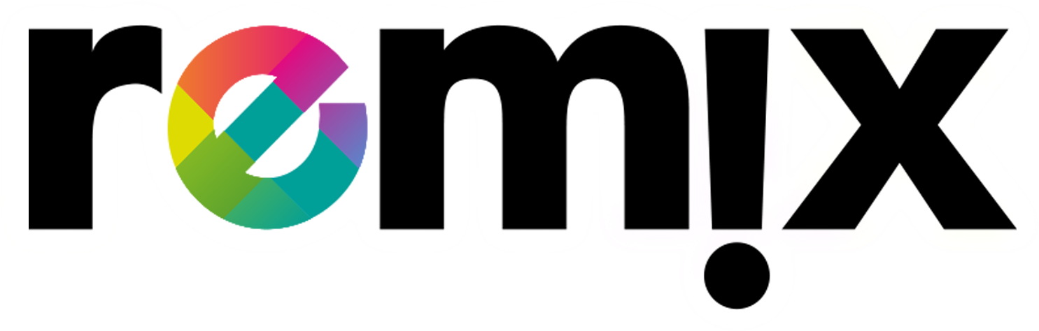 Colorful Remix Logo PNG