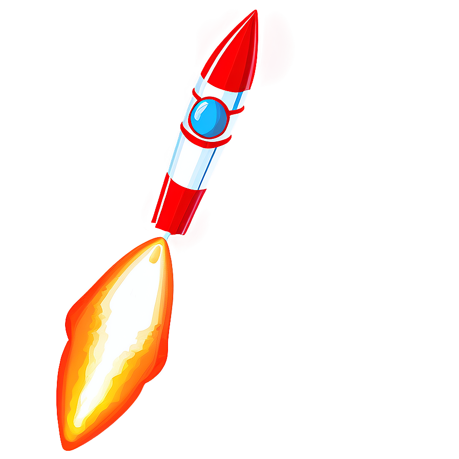 Colorful Rocketship Png 35 PNG