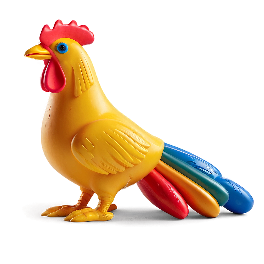 Colorful Rubber Chicken Png Lrr7 PNG