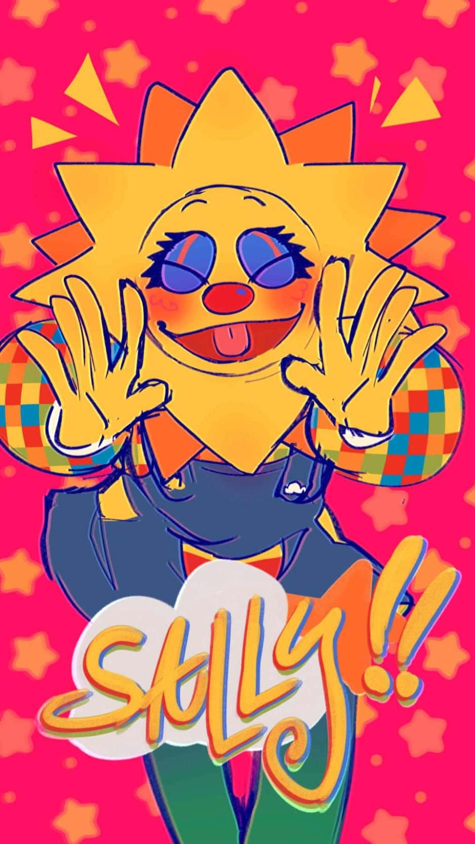 Colorful_ Sally_ Puppet_ Character Wallpaper