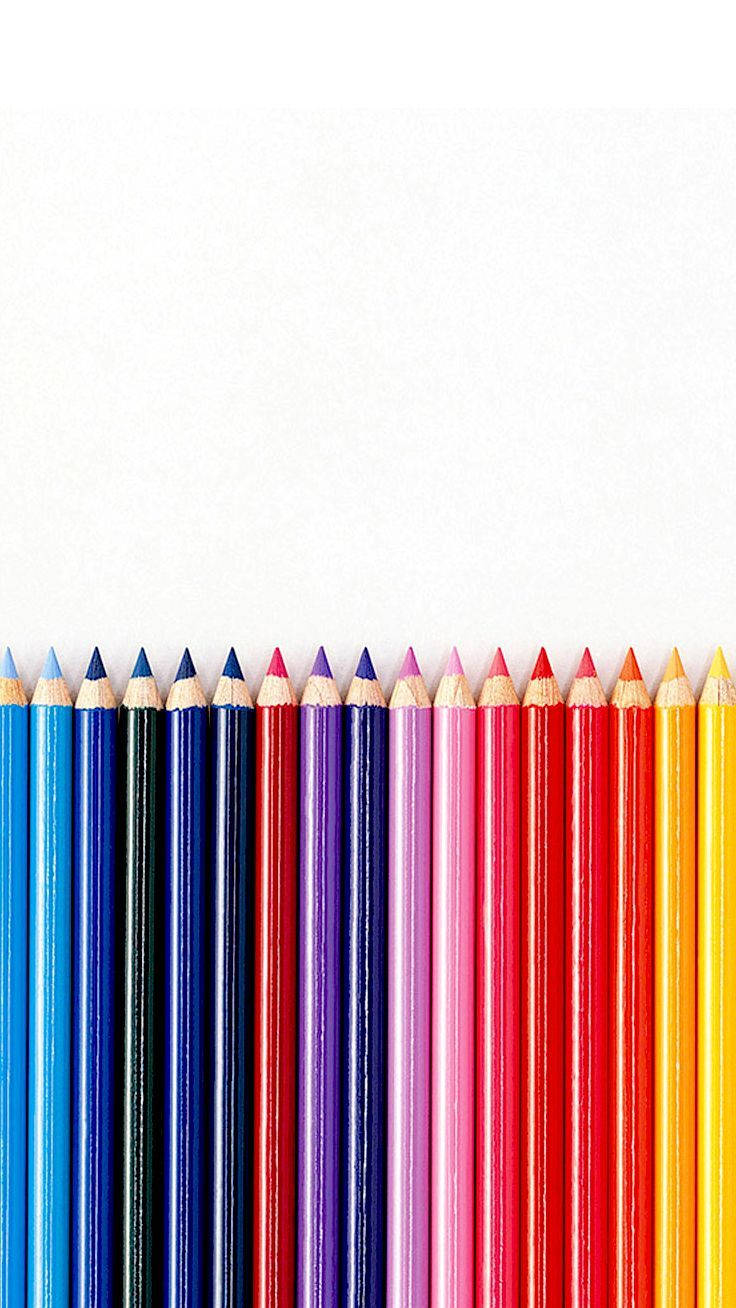 Colorful School Pencils