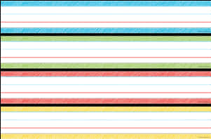 Colorful Scribbled Lines Texture PNG