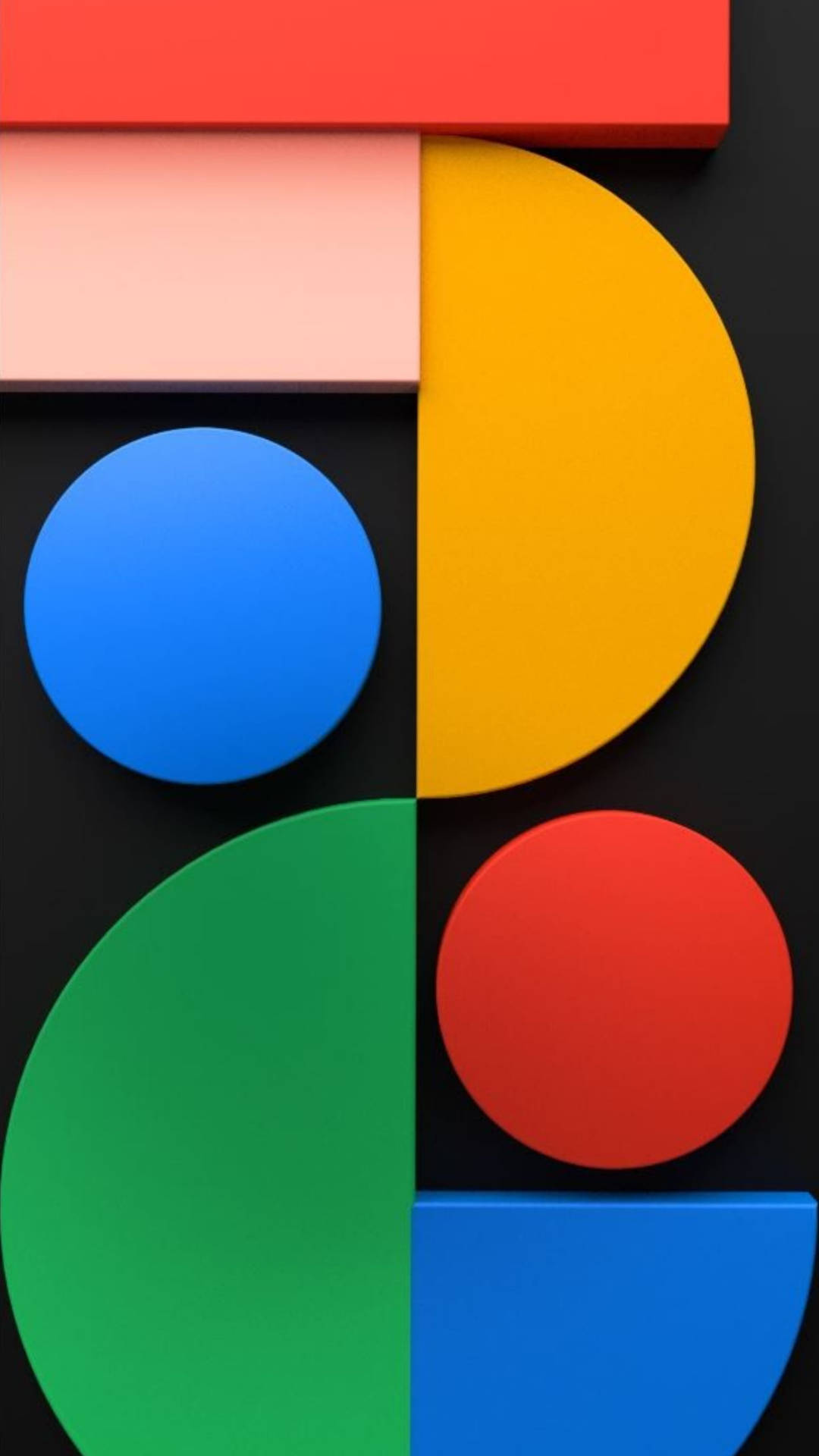 Colorful Shapes iPhone 7 Original Wallpaper
