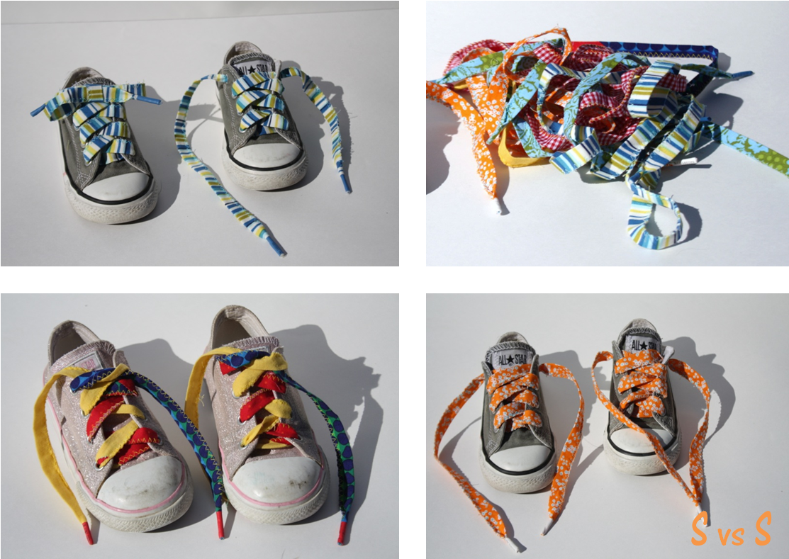 Colorful Shoelacesin Sneakers PNG