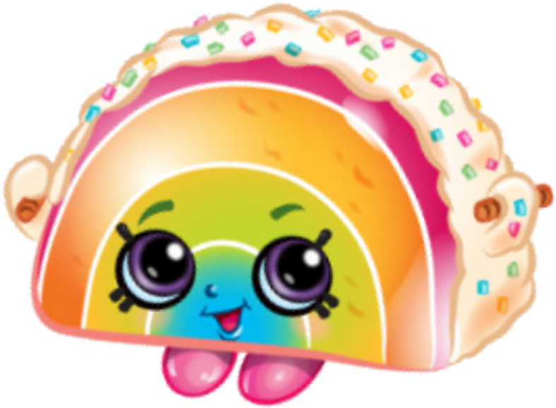 Download Colorful Shopkins Taco Character | Wallpapers.com