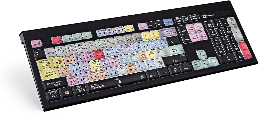Colorful Shortcut Keyboard PNG