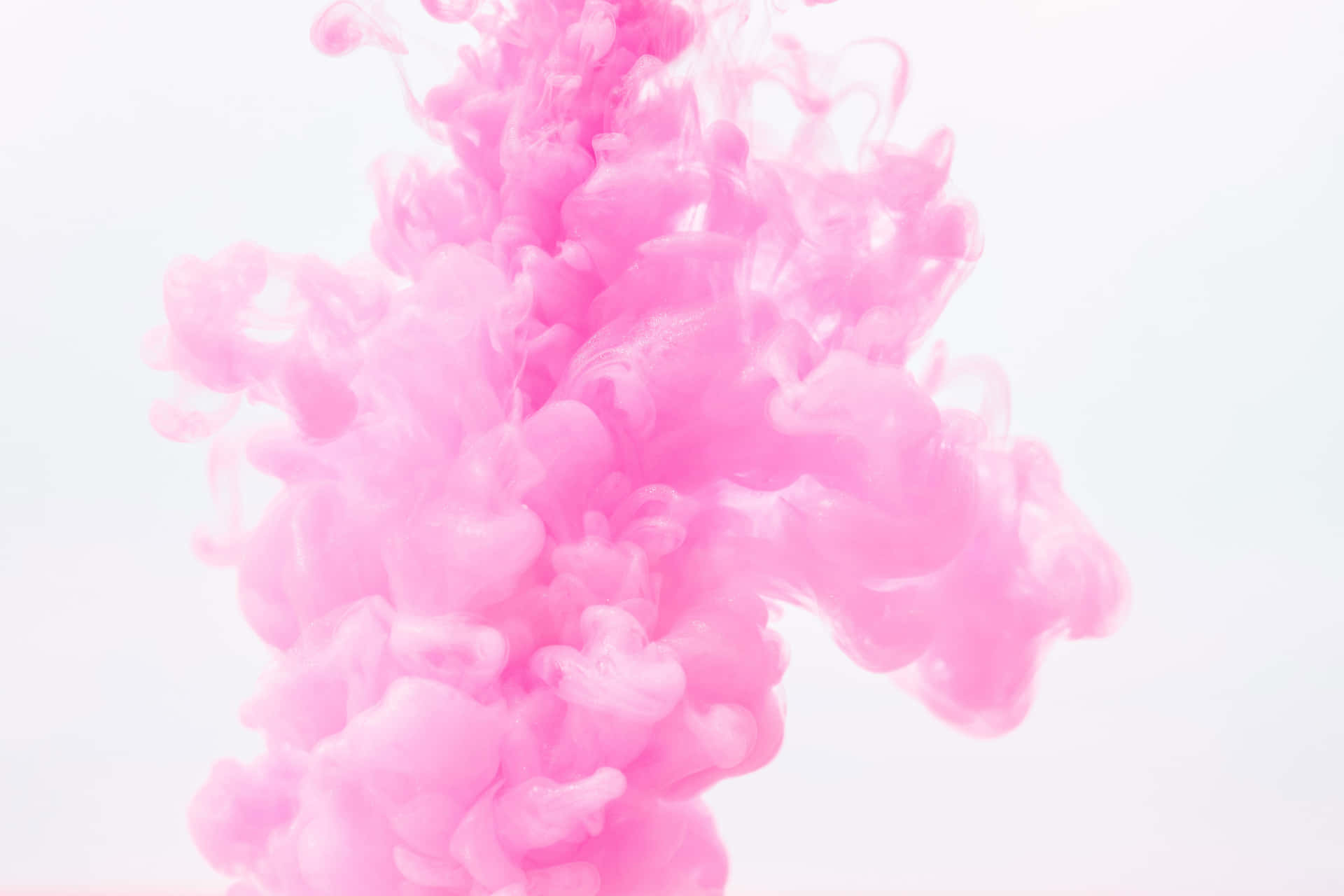 Pink væske i luften Wallpaper
