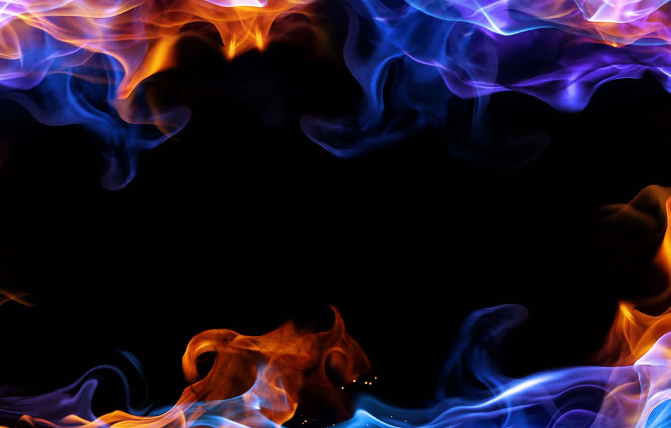 Enjoy the beauty and vibrant colors of smoke Wallpaper