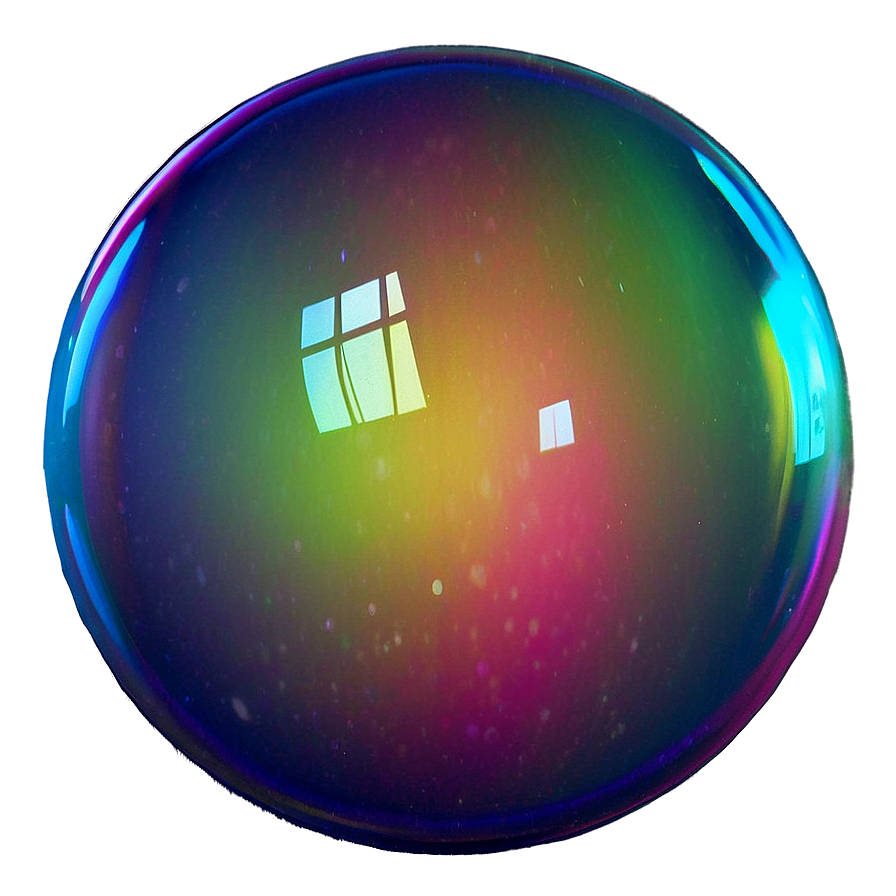 Colorful Soap Bubble Realistic Png Kch PNG