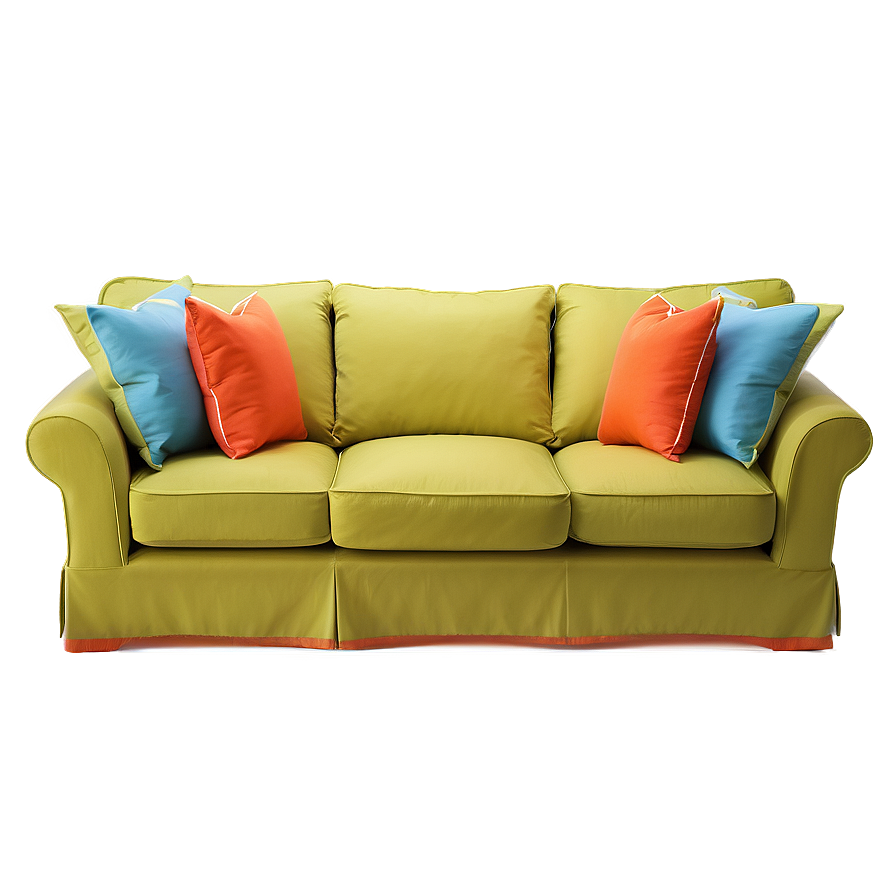 Colorful Sofa Pillows Png Slj PNG