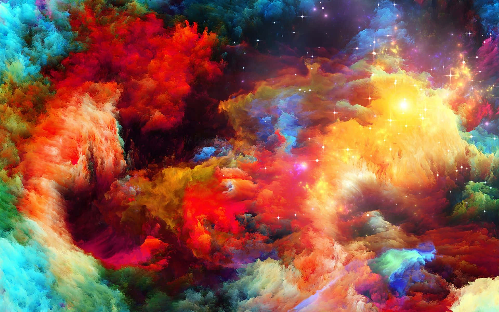 Coloresvibrantes Del Cosmos Fondo de pantalla