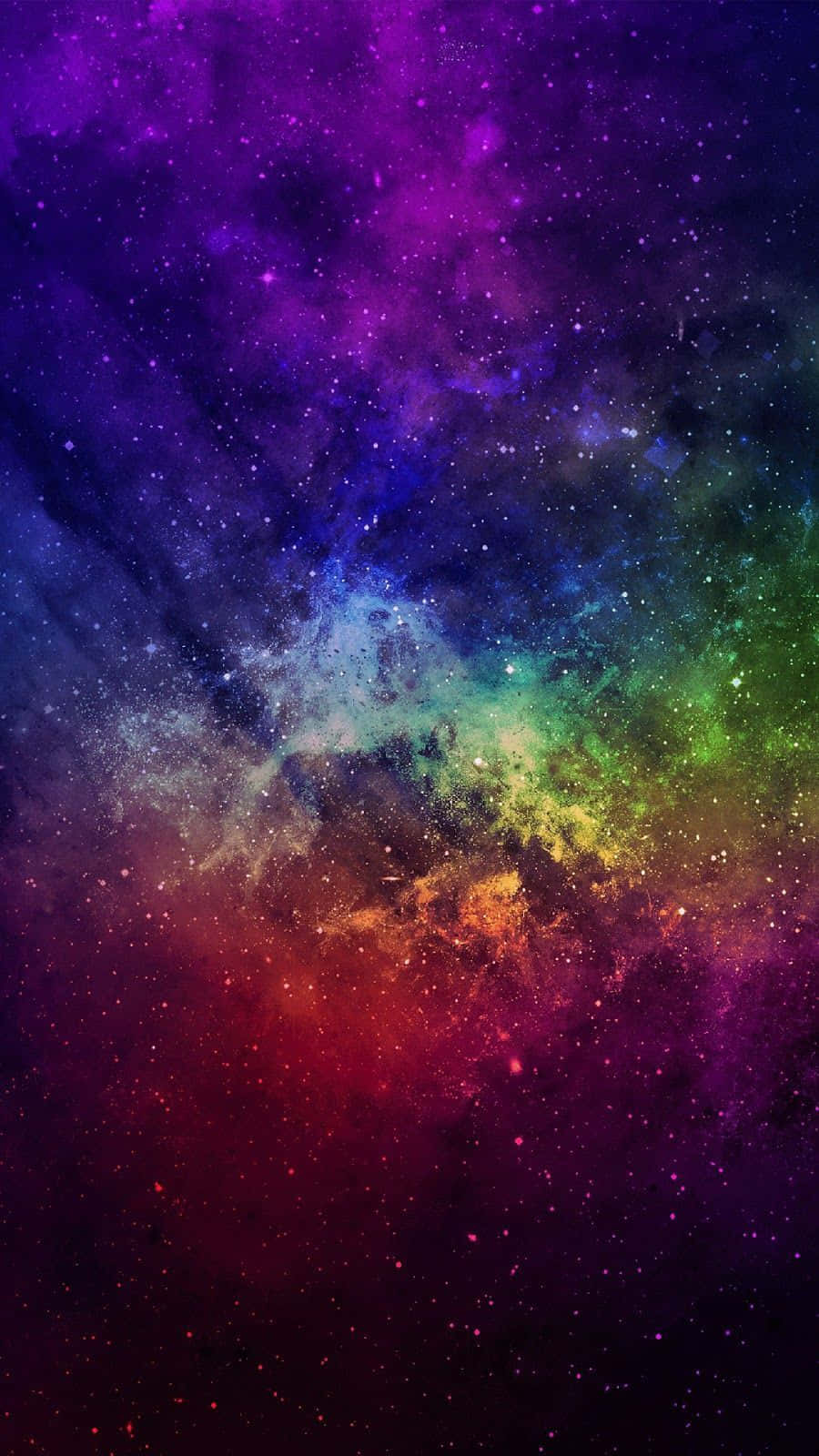 colorful outer space wallpaper