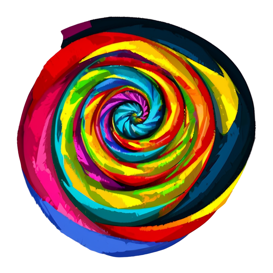 Colorful Spiral Drawing Png Oco72 PNG