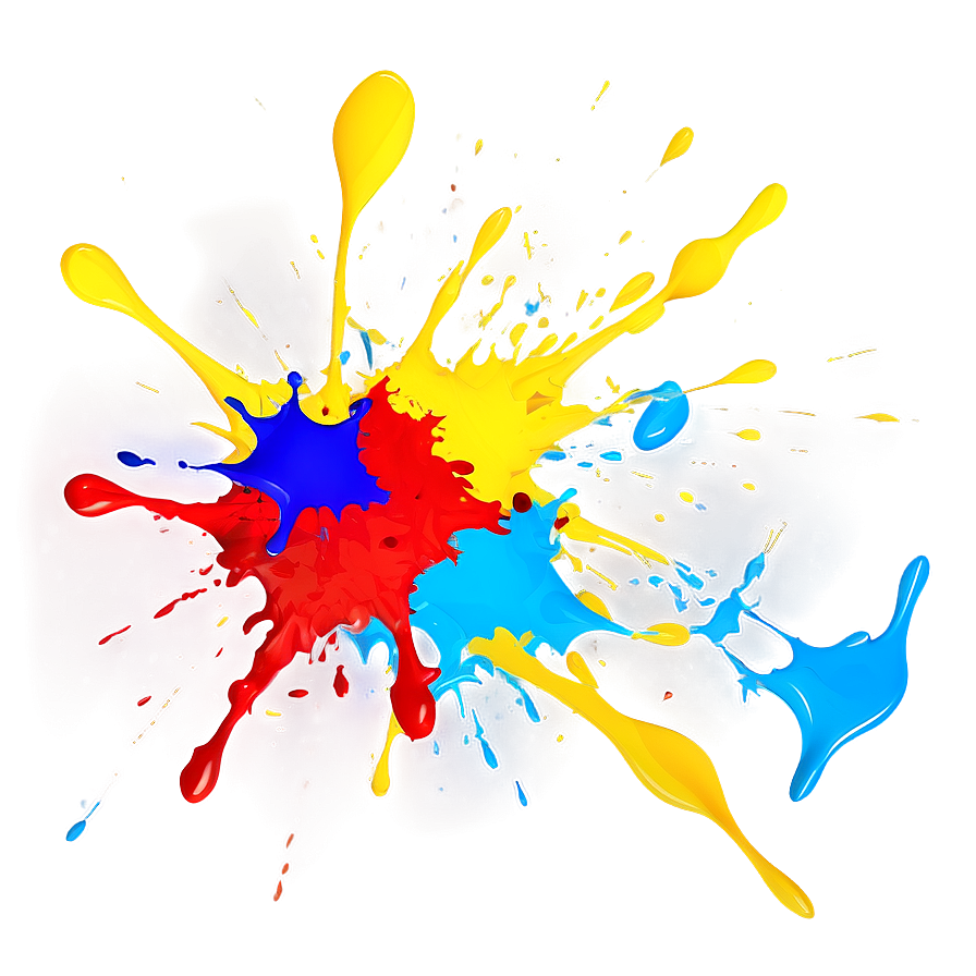 Download Colorful Splat Png Csn | Wallpapers.com