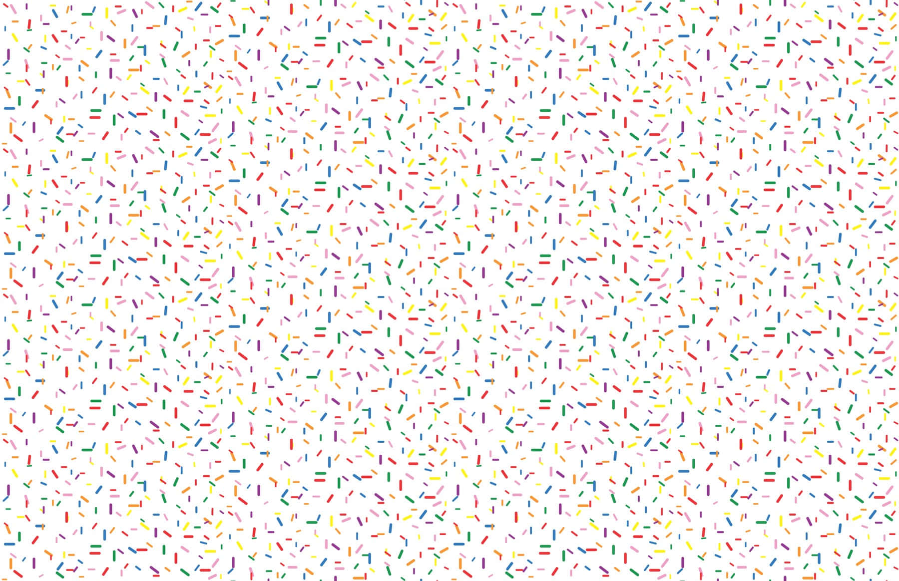 Colorful Sprinkles Pattern Wallpaper