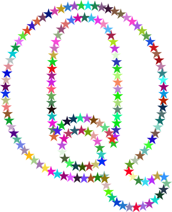 Colorful Star Spiral PNG