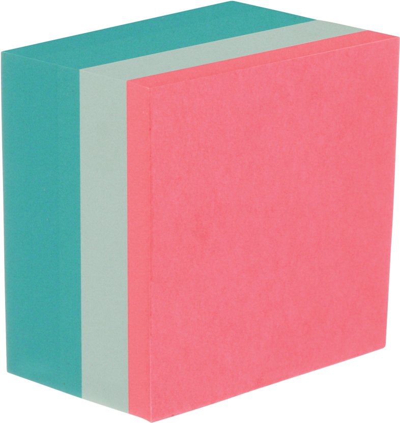 Colorful Sticky Notes Stack PNG
