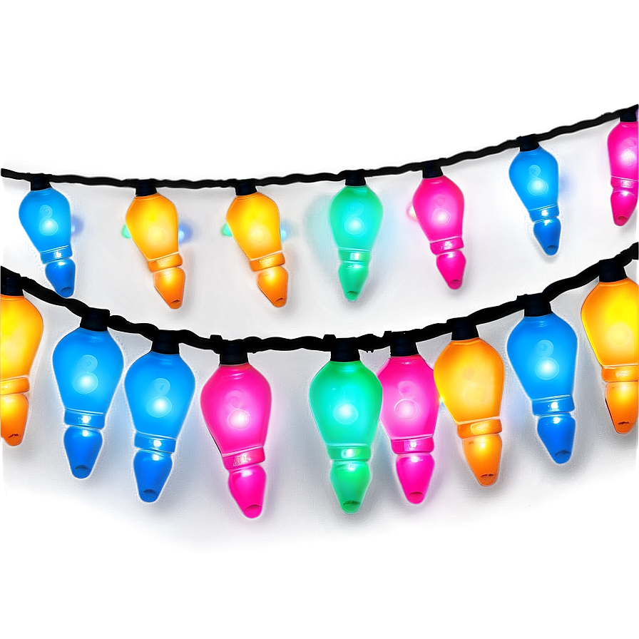 Colorful String Lights Png 58 PNG