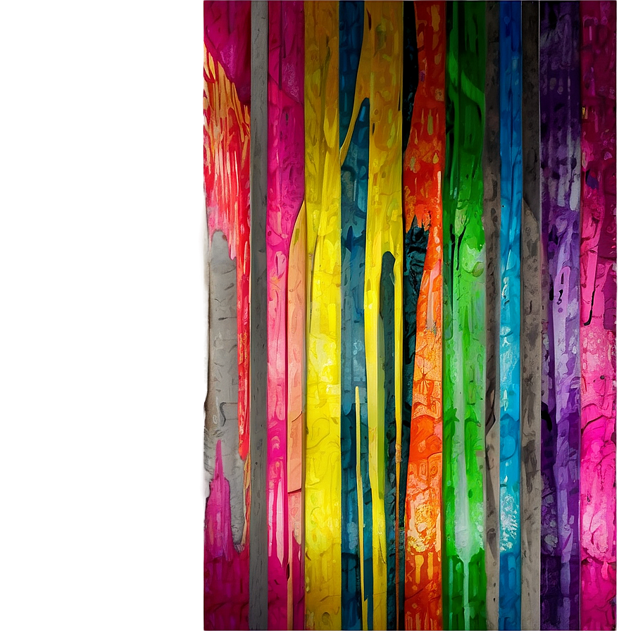 Colorful Stripes Design Png Ygs17 PNG