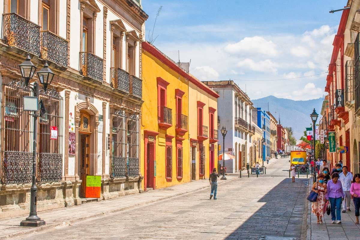 Colorful Structure In Oaxaca Picture