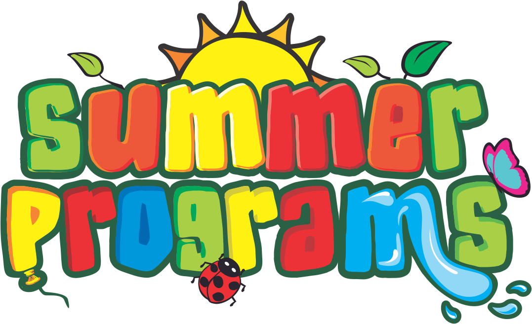 Colorful Summer Programs Graphic PNG