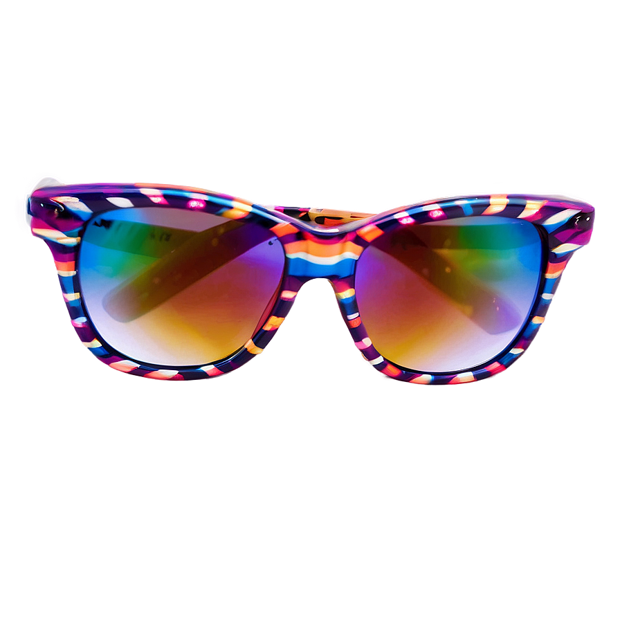 Colorful Sunglasses Summer Png Sbo PNG