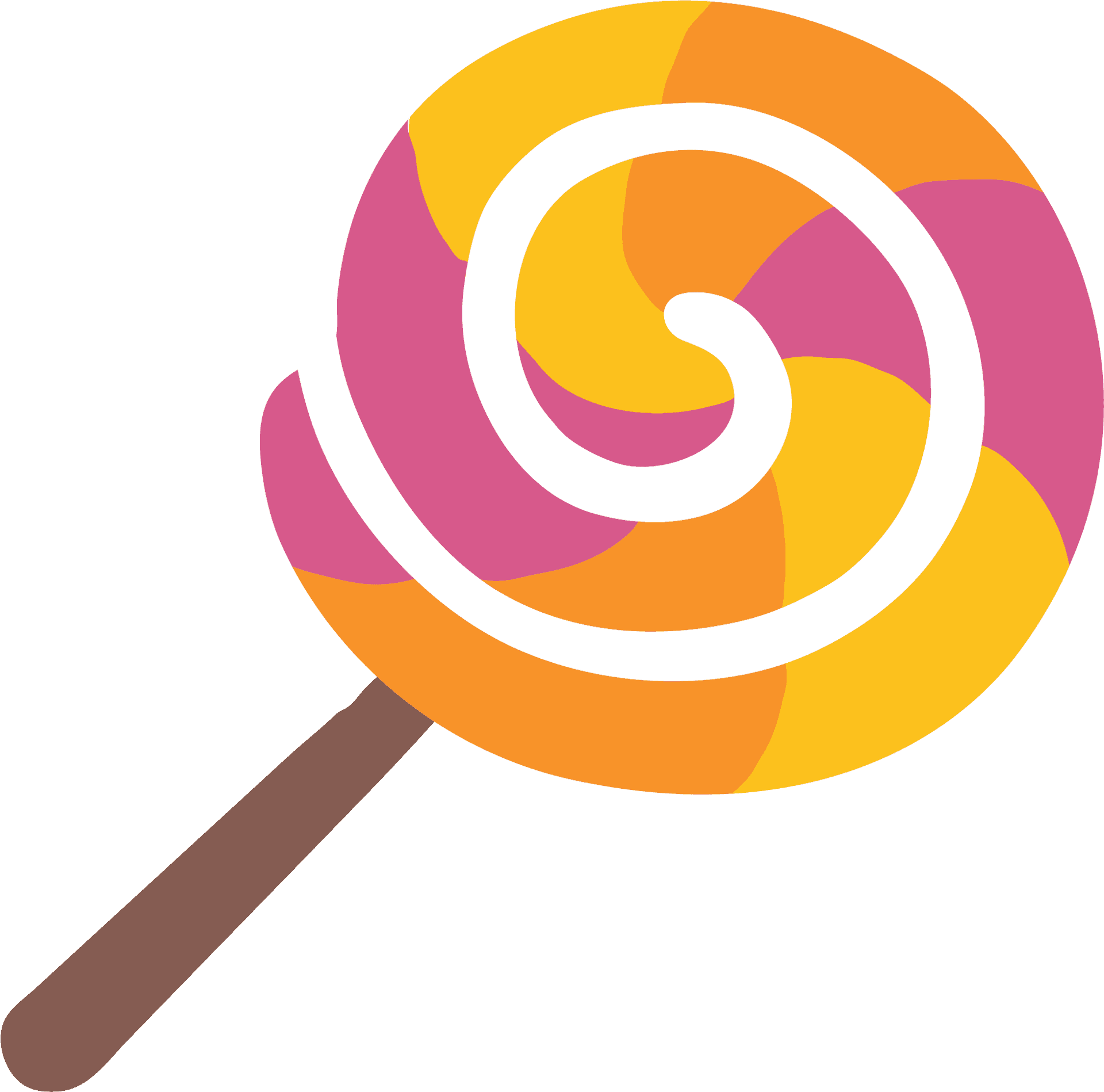 Download Colorful Swirl Lollipop Illustration | Wallpapers.com