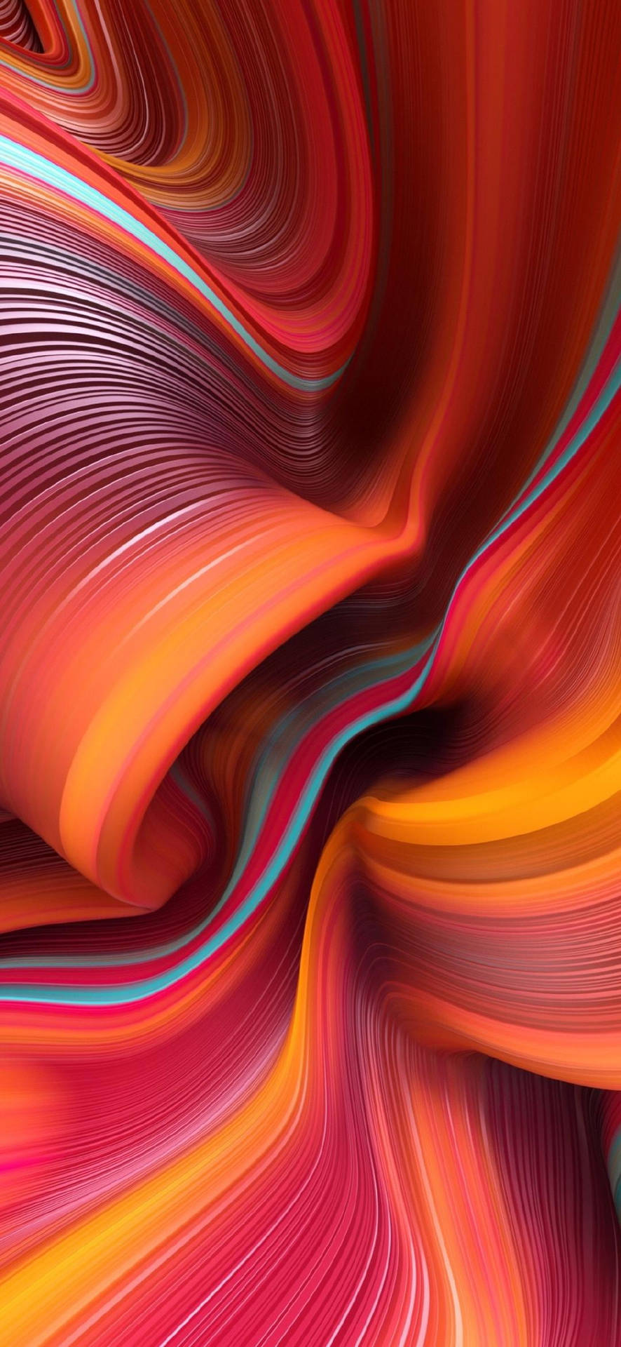 Farverig Hvirvel Redmi Note 9 Pro Wallpaper