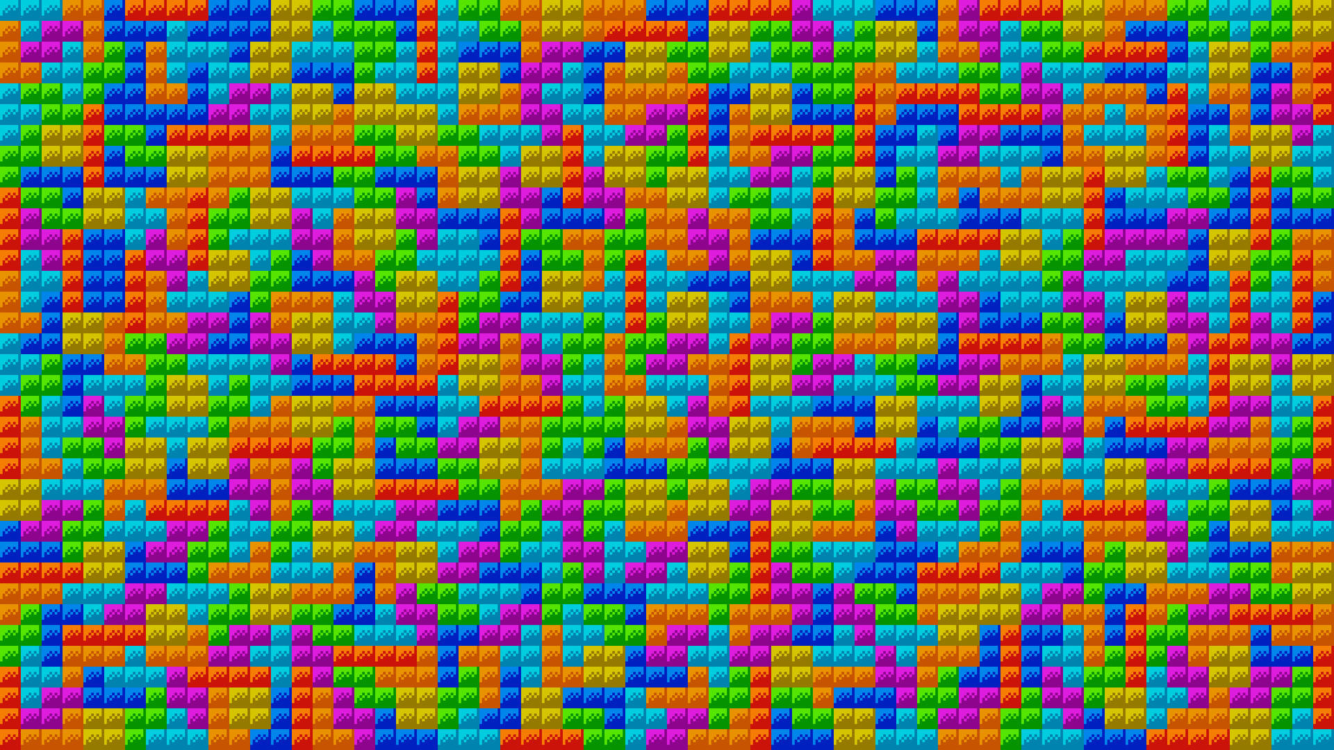 Farverige Tetris Blokke Skaber Levende Motiv Wallpaper