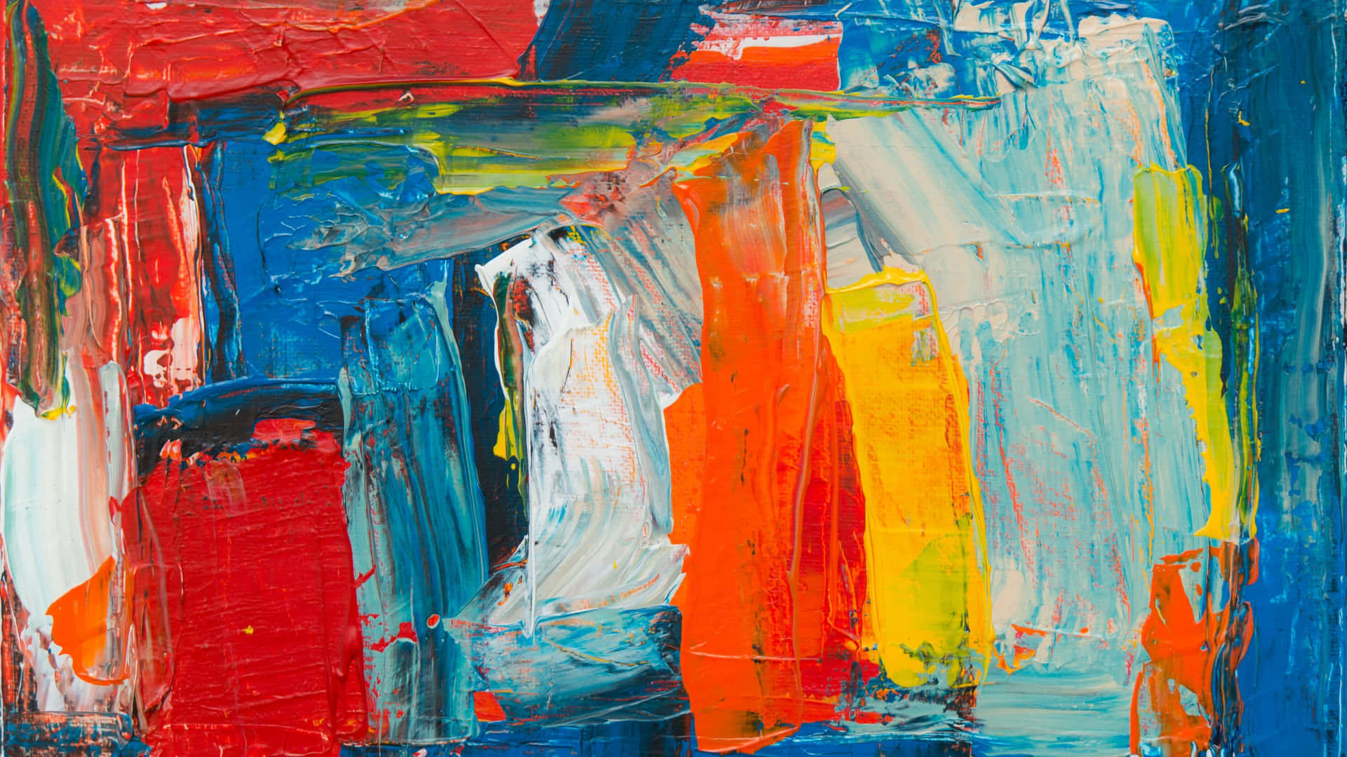 "Vibrant Euphoria: Abstract 4K Painting" Wallpaper