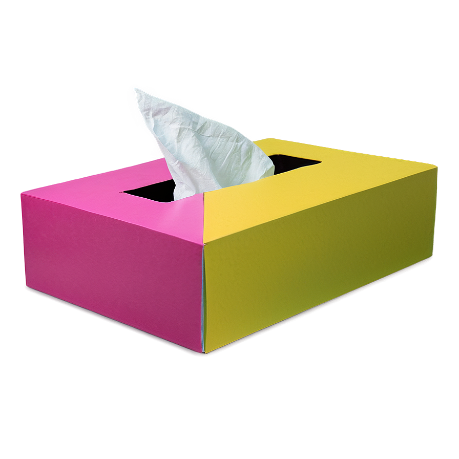 Colorful Tissue Box Png Laj4 PNG