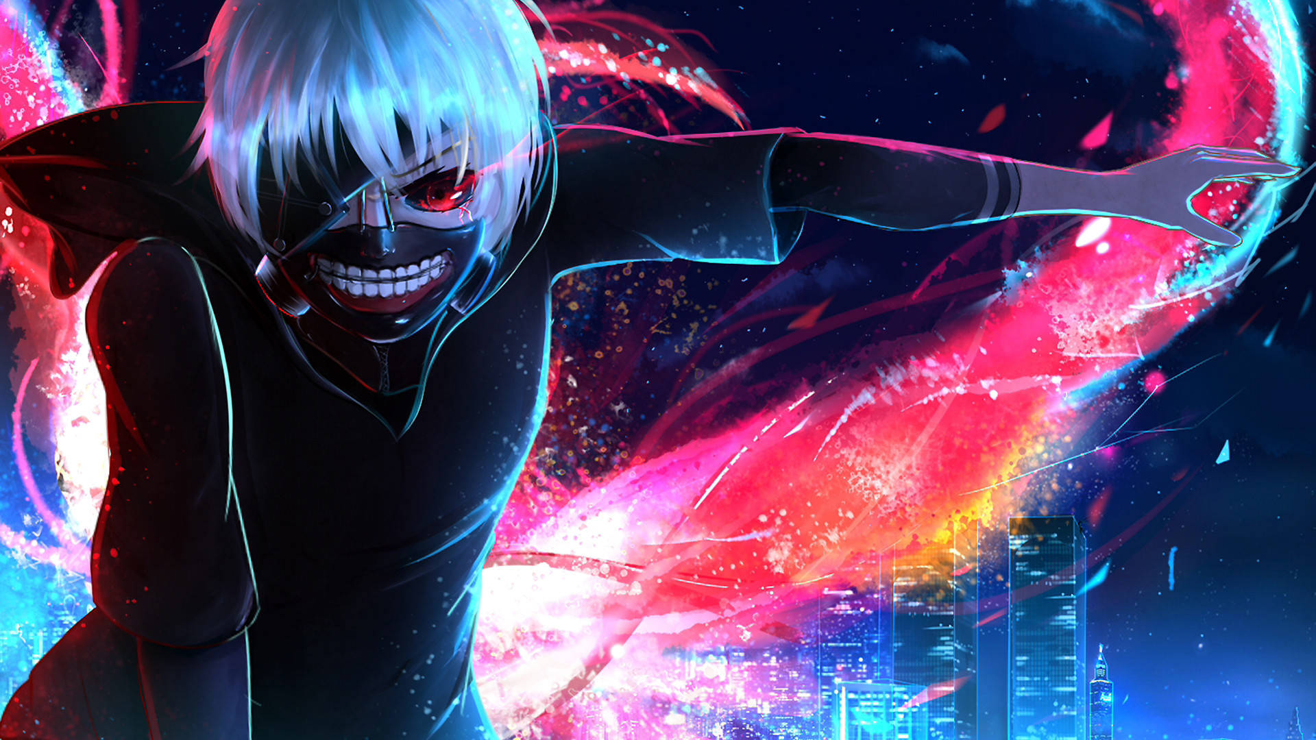 Colorful Tokyo Ghoul Poster Hd