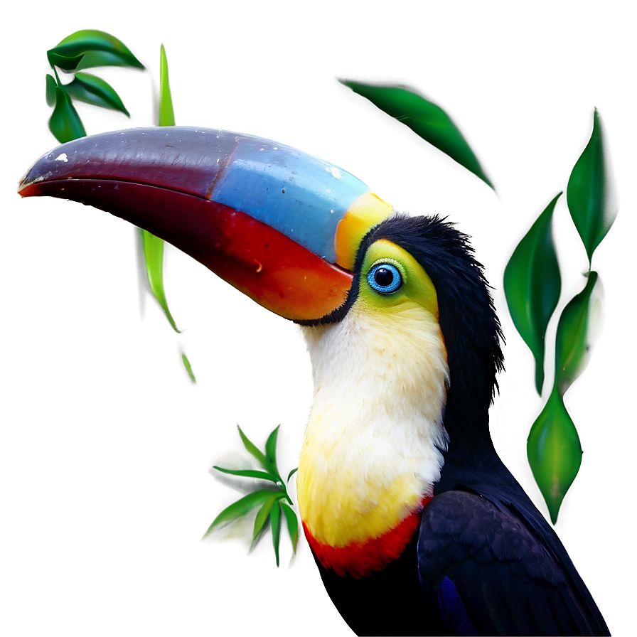 Colorful Toucan In Jungle Png 26 PNG