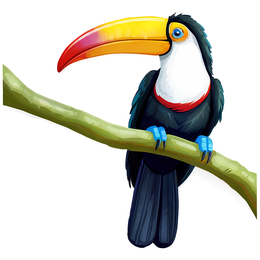 Colorful Toucan In Jungle Png 27 PNG